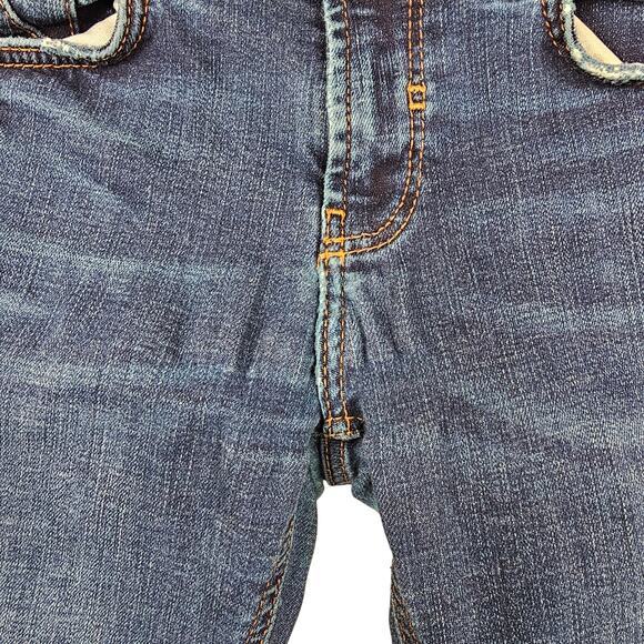 Zara Jeans Size 2 Trafaluc Denimwear Womens Skinny Distressed Puckered - Picture 2 of 12